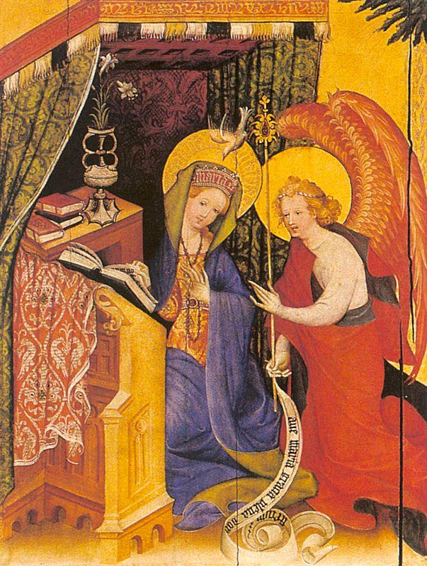 Annunciation, Konrad of Soest